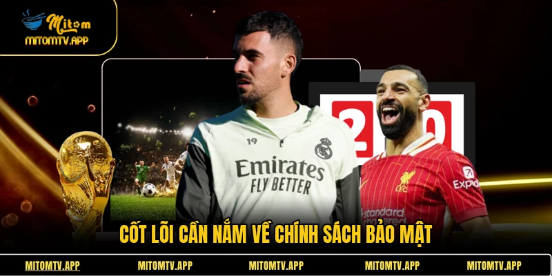 Cốt lõi cần nắm về chính sách bảo mật