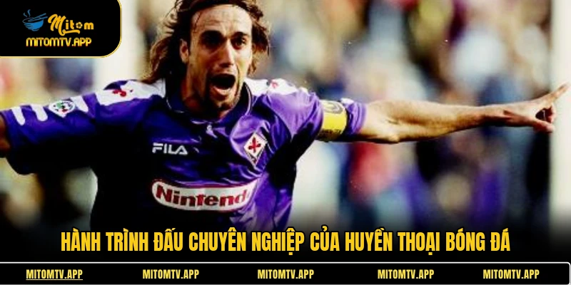 Hành trình đấu chuyên nghiệp của huyền thoại bóng đá