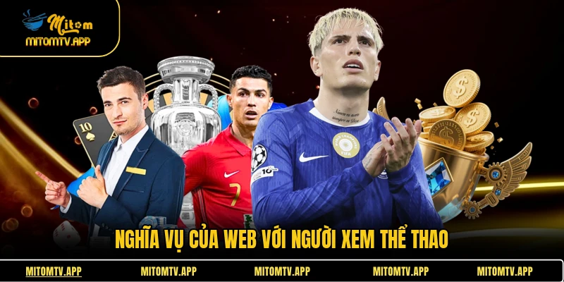 Nghĩa vụ của web với người xem thể thao