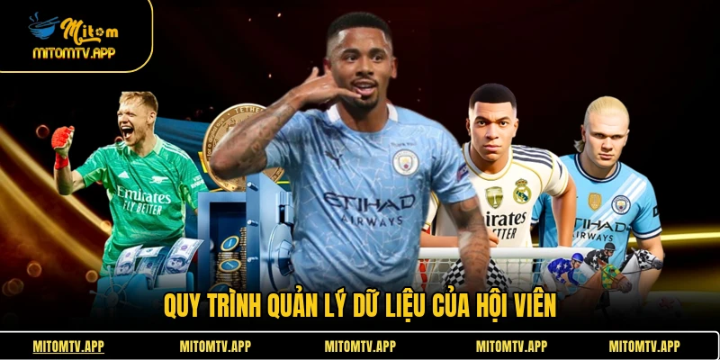 Quy trình quản lý dữ liệu của hội viên